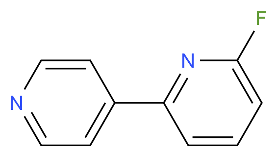 2-fluoro-6-(pyridin-4-yl)pyridine_分子结构_CAS_1214360-31-2