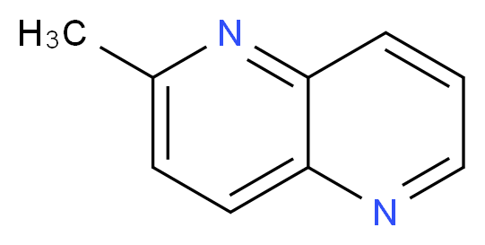 2-methyl-1,5-naphthyridine_分子结构_CAS_7675-32-3