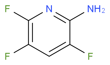 2-Amino-3,5,6-trifluoropyridine_分子结构_CAS_3534-50-7)