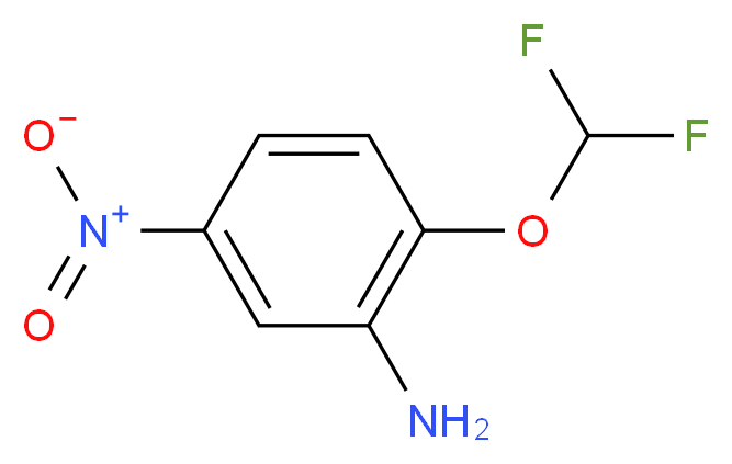 2-(difluoromethoxy)-5-nitroaniline_分子结构_CAS_54939-58-1)