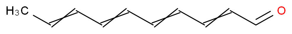 Deca-2,4,6,8-tetraenal_分子结构_CAS_40650-87-1)