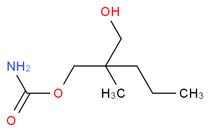 Decarboxamide Meprobamate_分子结构_CAS_1471-56-3)