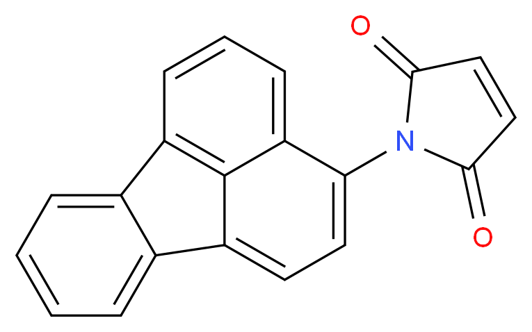 N-(3-Fluoranthyl)maleimide_分子结构_CAS_60354-76-9)