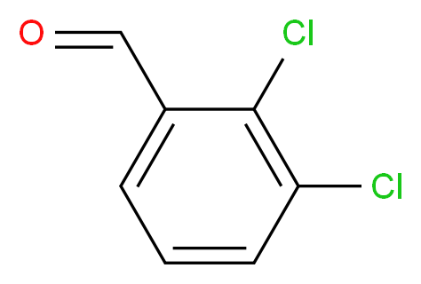 2,3-Dichlorobenzaldehyde_分子结构_CAS_6334-18-5)