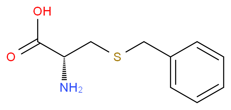 S-Benzyl-L-cysteine_分子结构_CAS_3054-01-1)