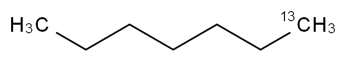 (1-<sup>1</sup><sup>3</sup>C)heptane_分子结构_CAS_75560-45-1