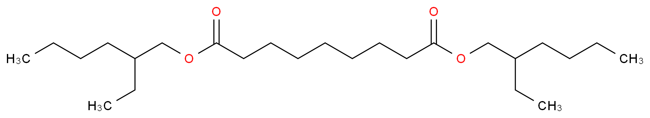 1,9-bis(2-ethylhexyl) nonanedioate_分子结构_CAS_103-24-2