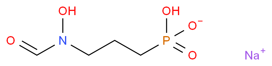 Fosmidomycin Sodium Salt_分子结构_CAS_66508-37-0)