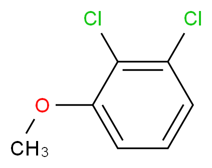 1,2-Dichloro-3-Methoxybenzene_分子结构_CAS_1984-59-4)