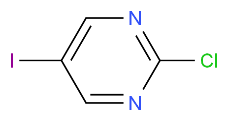 2-chloro-5-iodopyrimidine_分子结构_CAS_32779-38-7