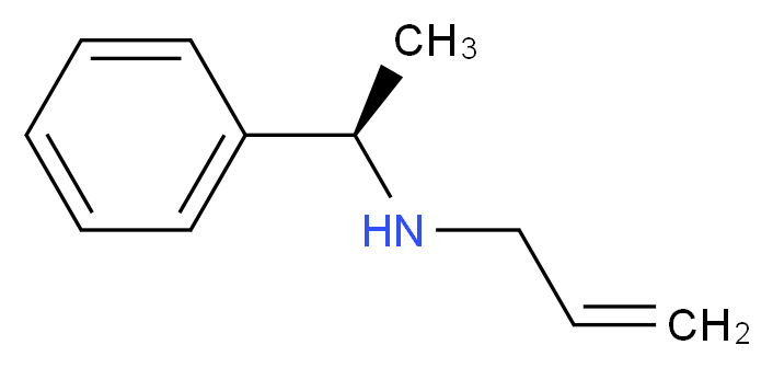 [(1R)-1-phenylethyl](prop-2-en-1-yl)amine_分子结构_CAS_126275-19-2