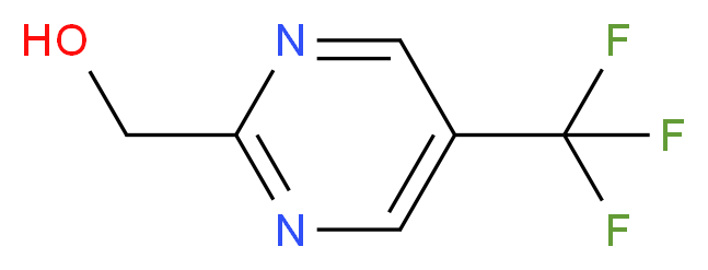 (5-(TRIFLUOROMETHYL)PYRIMIDIN-2-YL)METHANOL_分子结构_CAS_944905-41-3)