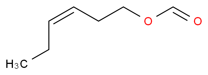 (3Z)-hex-3-en-1-yl formate_分子结构_CAS_33467-73-1