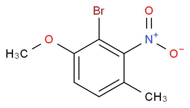 2-Bromo-1-methoxy-4-methyl-3-nitrobenzene_分子结构_CAS_860734-28-7)