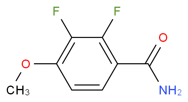 2,3-Difluoro-4-methoxybenzamide 98%_分子结构_CAS_886500-67-0)