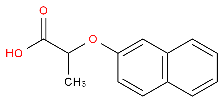 2-(2-Naphthyloxy)propanoic acid_分子结构_CAS_10470-82-3)