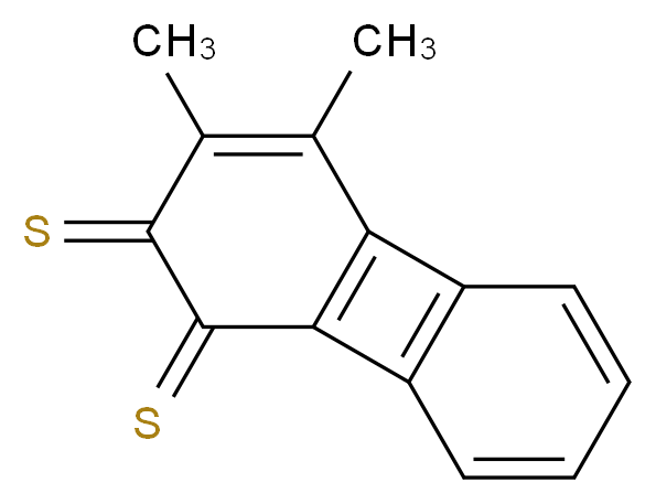 DIMETHYL DIPHENYLENE DISULFIDE_分子结构_CAS_135-58-0)