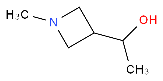 1-(1-methylazetidin-3-yl)ethan-1-ol_分子结构_CAS_1313738-61-2