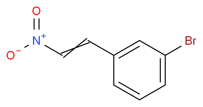 1-(3-BROMOPHENYL)-2-NITROETHENE_分子结构_CAS_115665-95-7)