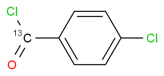 4-chlorobenzoyl chloride_分子结构_CAS_138534-67-5