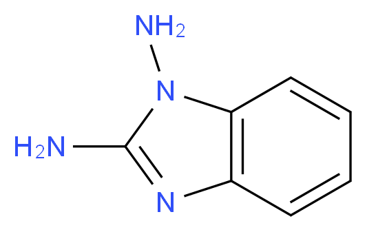 1H-benzimidazole-1,2-diamine_分子结构_CAS_29540-87-2)