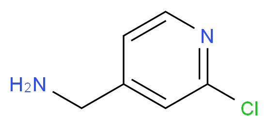 (2-chloropyridin-4-yl)methanamine_分子结构_CAS_144900-57-2