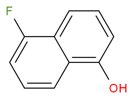 5-fluoronaphthalen-1-ol_分子结构_CAS_61761-32-8