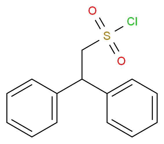 2,2-diphenylethane-1-sulfonyl chloride_分子结构_CAS_71351-01-4