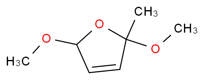 2,5-Dihydro-2,5-dimethoxy-2-methylfuran_分子结构_CAS_22414-24-0)