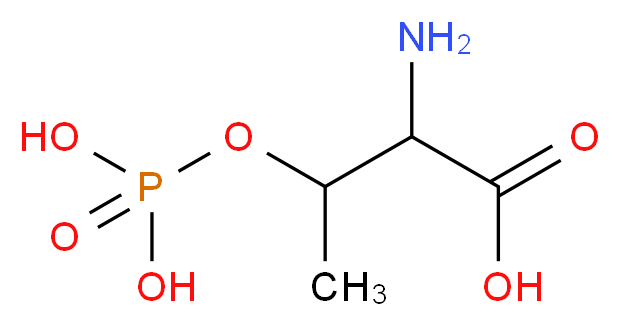 O-Phospho-DL-threonine_分子结构_CAS_27530-80-9)