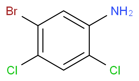 5-Bromo-2,4-dichloroaniline_分子结构_CAS_258344-01-3)