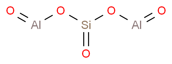 Aluminium silicate_分子结构_CAS_)