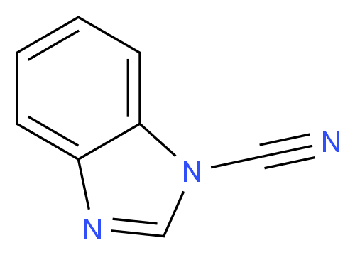 1-Cyanobenzimidazole_分子结构_CAS_31892-41-8)