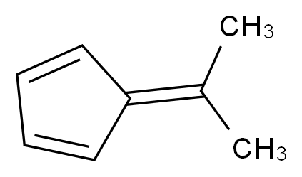 5-(Propan-2-ylidene)cyclopenta-1,3-diene_分子结构_CAS_2175-91-9)