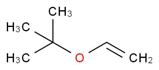 2-(ethenyloxy)-2-methylpropane_分子结构_CAS_926-02-3