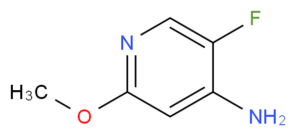 5-FLUORO-2-METHOXY-4-PYRIDINAMINE_分子结构_CAS_58381-05-8)