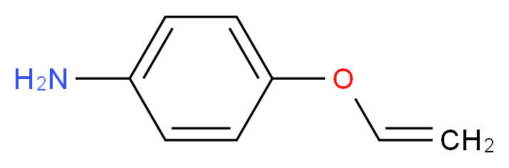 4-(ethenyloxy)aniline_分子结构_CAS_1005-63-6