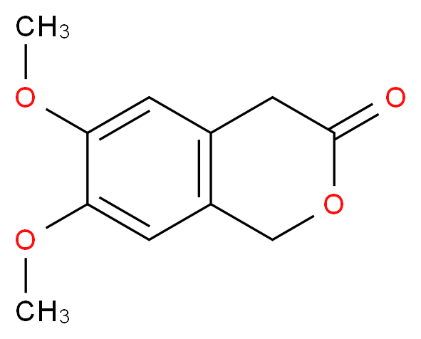 6,7-Dimethoxy-1,4-dihydro-3H-isochromen-3-one_分子结构_CAS_16135-41-4)