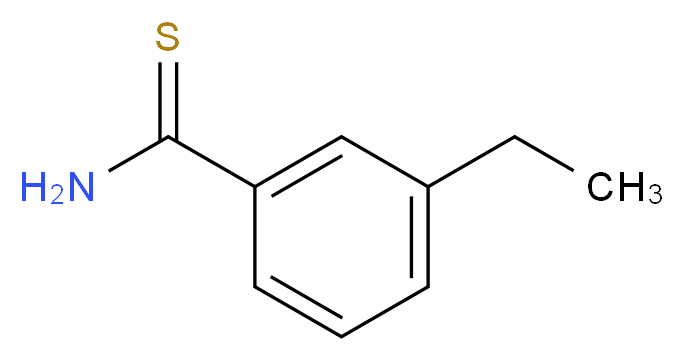 3-ETHYL-THIOBENZAMIDE_分子结构_CAS_885280-20-6)