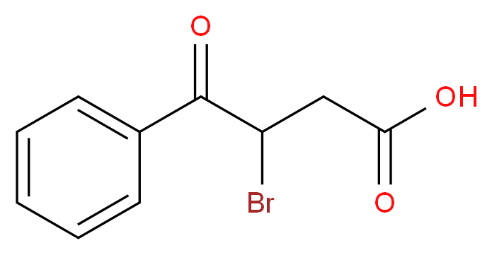 3-bromo-4-oxo-4-phenylbutanoic acid_分子结构_CAS_53515-22-3