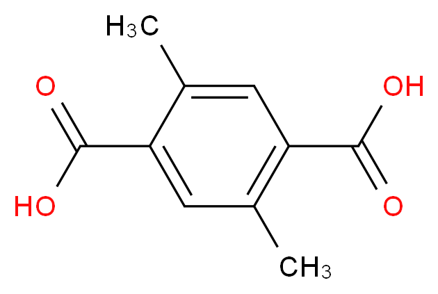 2,5-dimethylbenzene-1,4-dicarboxylic acid_分子结构_CAS_6051-66-7