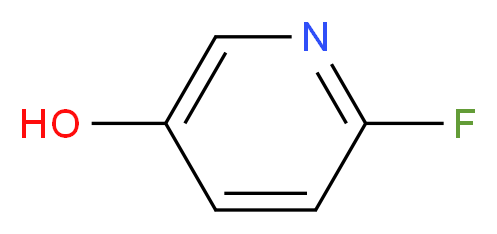 6-fluoropyridin-3-ol_分子结构_CAS_55758-32-2