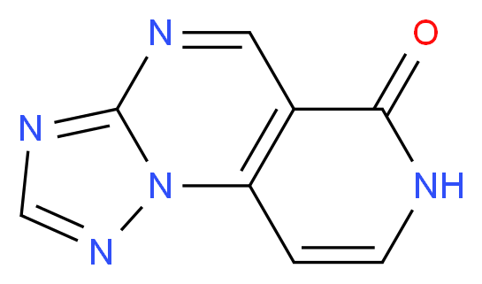 2,3,5,7,11-pentaazatricyclo[7.4.0.0<sup>2</sup>,<sup>6</sup>]trideca-1(9),3,5,7,12-pentaen-10-one_分子结构_CAS_932233-33-5