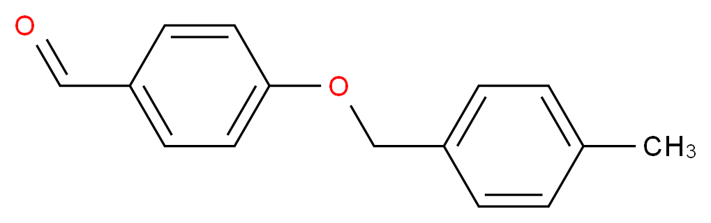 4-[(4-methylphenyl)methoxy]benzaldehyde_分子结构_CAS_66742-58-3)