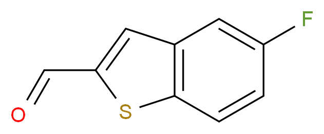 5-Fluoro-1-benzothiophene-2-carbaldehyde_分子结构_CAS_698367-29-2)