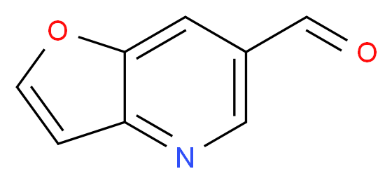 Furo[3,2-b]pyridine-6-carbaldehyde_分子结构_CAS_227939-48-2)