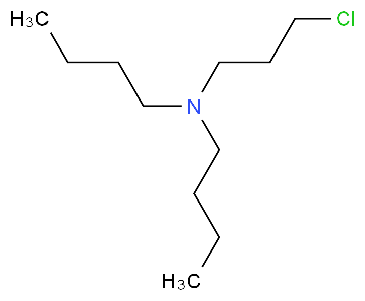 N-Butyl-N-(3-chloropropyl)butan-1-amine_分子结构_CAS_36421-15-5)