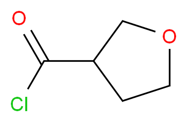 oxolane-3-carbonyl chloride_分子结构_CAS_69595-02-4