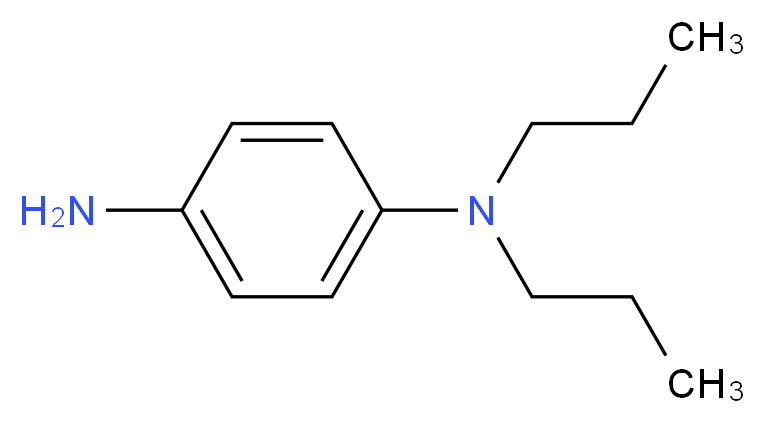 1-N,1-N-dipropylbenzene-1,4-diamine_分子结构_CAS_105293-89-8