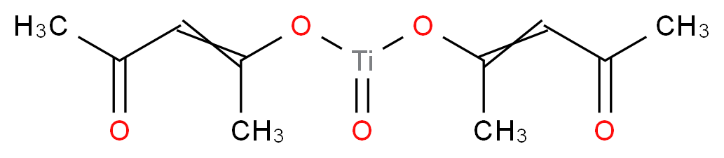 4-({oxo[(4-oxopent-2-en-2-yl)oxy]titanio}oxy)pent-3-en-2-one_分子结构_CAS_14024-64-7